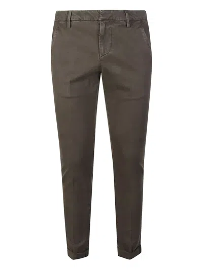 DONDUP CUFFED COTTON PANTS