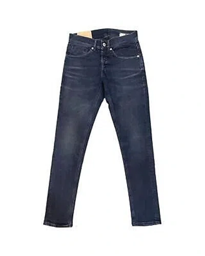 DONDUP DONDUP DUNKLE BAUMWOLLJEANS MIT NORMALER PASSFORM UND FUNF TASCHEN - PANTS -