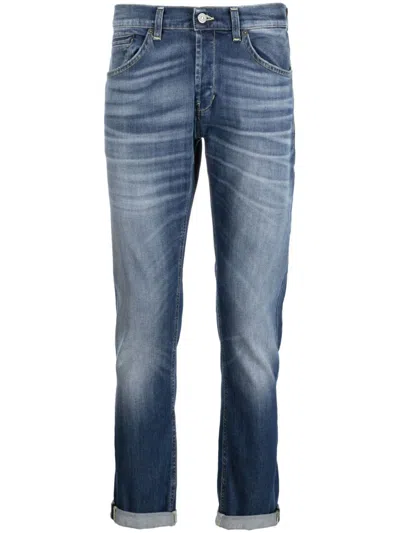 DONDUP LOW-RISE STRAIGHT-LEG JEANS