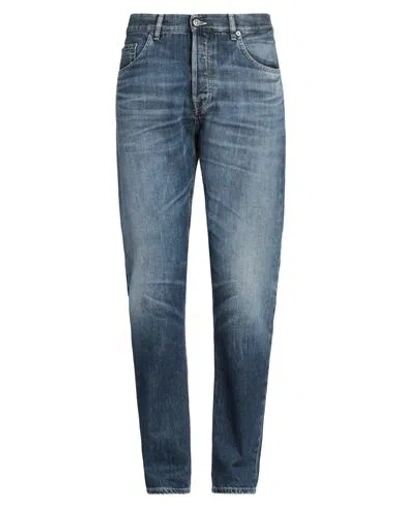 DONDUP DONDUP MAN JEANS BLUE SIZE 35 COTTON