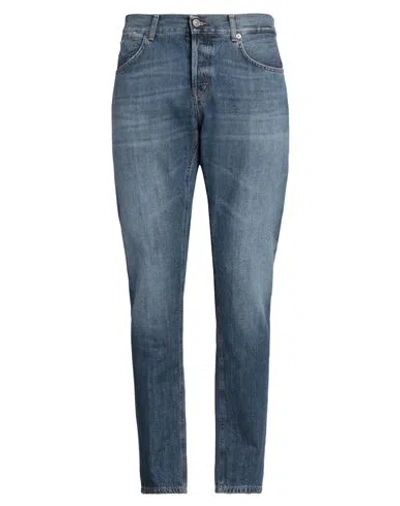 DONDUP DONDUP MAN JEANS BLUE SIZE 35 COTTON