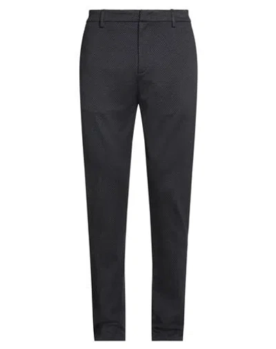 DONDUP DONDUP MAN PANTS MIDNIGHT BLUE SIZE 35 VISCOSE, POLYAMIDE, ELASTANE