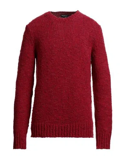 DONDUP DONDUP MAN SWEATER RED SIZE 40 WOOL, POLYAMIDE