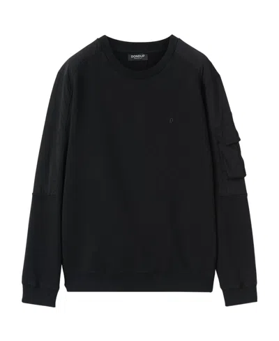DONDUP ROUND COLLAR LONG SLEEVE SWEATER