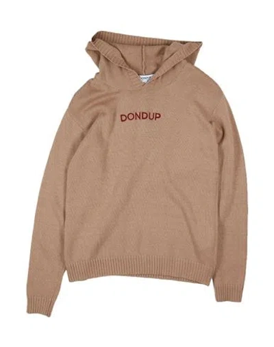 DONDUP DONDUP TODDLER BOY SWEATER LIGHT BROWN SIZE 4 VISCOSE, MERINO WOOL, POLYAMIDE, CASHMERE