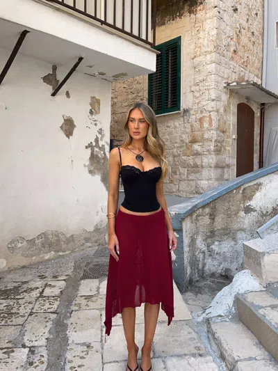 OUTCAST SOLEIL CORSET TOP BLACK