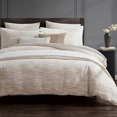 DONNA KARAN HOME TRANQUILITY DUVET COVER, FULL QUEEN