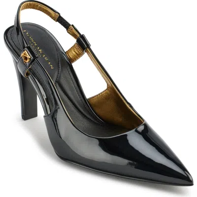 DONNA KARAN DONNA KARAN NEW YORK DONNA SLINGBACK POINTED TOE PUMP