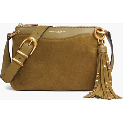 DONNA KARAN DONNA KARAN NEW YORK GLENWOOD SUEDE CROSSBODY