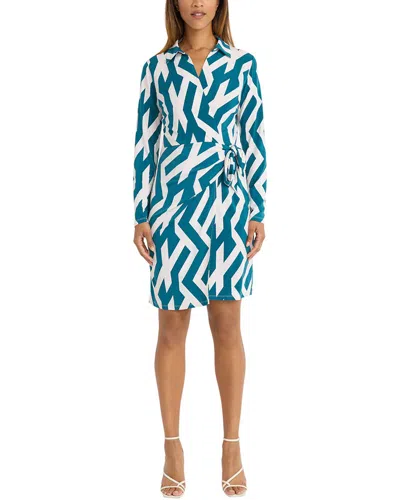 DONNA MORGAN DONNA MORGAN MIDI WRAP DRESS