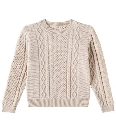 DONSJE ROMAINE CABLE-KNIT COTTON SWEATER