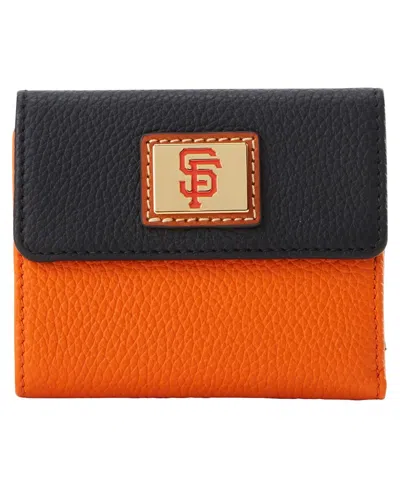 DOONEY & BOURKE SAN FRANCISCO GIANTS FLAP CREDIT CARD WALLET