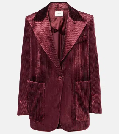 DOROTHEE SCHUMACHER OVERSIZED CORDUROY BLAZER