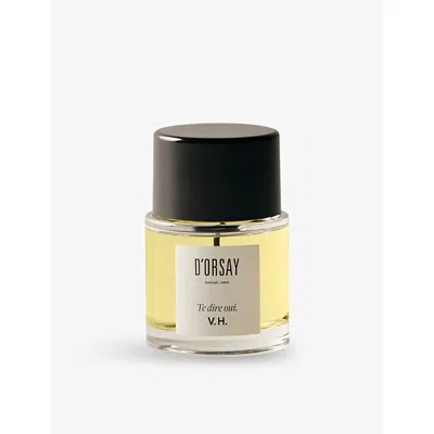 D'ORSAY WOMENS V.H. TE DIRE OUI. EAU DE PARFUM 50ML