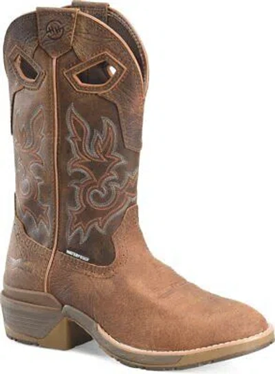 DOUBLE-H BOOTS DOUBLE-H BOOTS MEN’S 12” VENGEANCE SOFT TOE EH WATERPROOF ICE™ WESTERN WORK BOOT