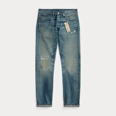 DOUBLE RL RALPH LAUREN SLIM FIT RIDGWAY SELVEDGE JEAN