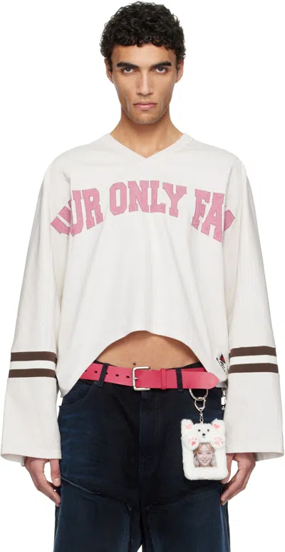 DOUBLET OFF-WHITE PZTODAY EDITION 'ONLY FANS' T-SHIRT
