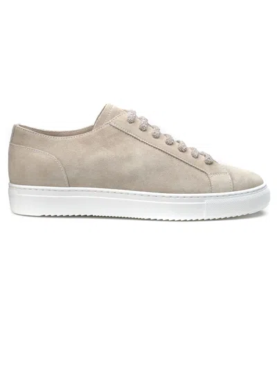 DOUCAL'S BEIGE SUEDE SNEAKERS