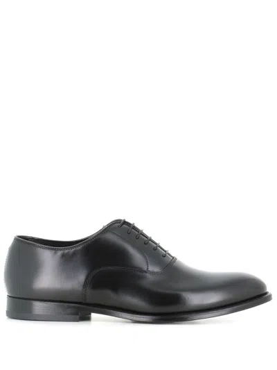 DOUCAL'S LEATHER OXFORD SHOES