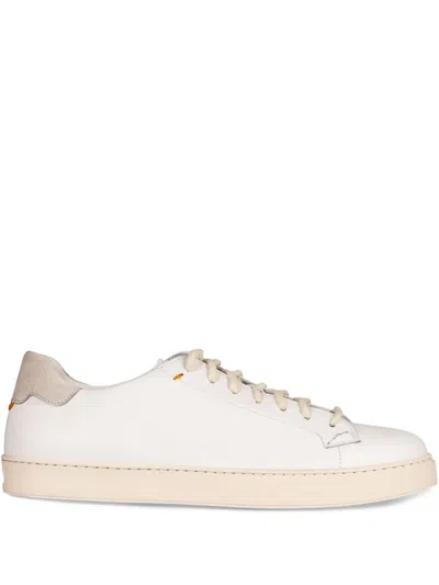 DOUCAL'S LEATHER SNEAKERS