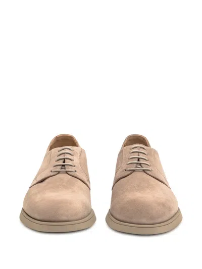 DOUCAL'S SUEDE DERBY SHOES