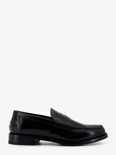 DOUCAL'S PENNY LEATHER LOAFERS