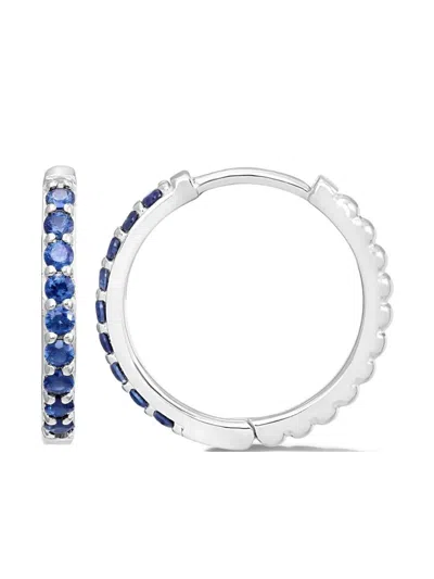 DOWER & HALL LUMIERE HOOP EARRINGS