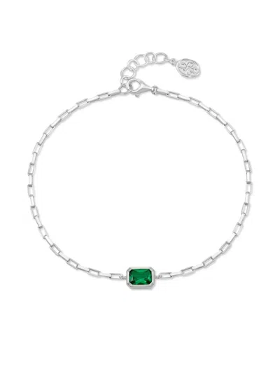 DOWER & HALL OCTAGON HUMBUG PAPERCLIP BRACELET