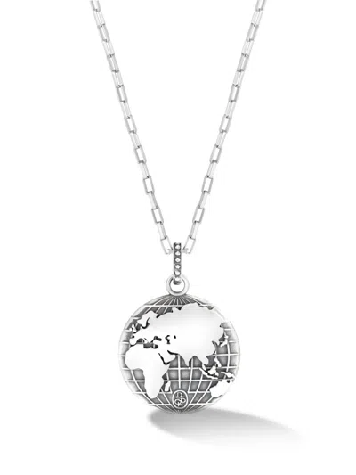 DOWER & HALL ONE WORLD TALISMAN NECKLACE