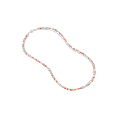 DOWER & HALL WOMEN'S CALYPSO ORISSA NECKLACE IN STERLING SILVER