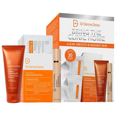 DR DENNIS GROSS SKINCARE BRING THE CLINIC HOME ALPHA BETA UNIVERSAL DAILY PEEL KIT