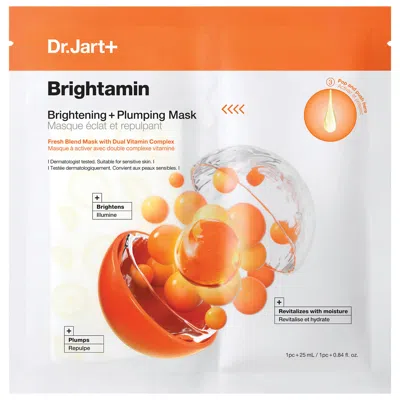 DR. JART+ BRIGHTAMIN BRIGHTENING + PLUMPING FACE MASK WITH VITAMIN C 0.84 OZ / 25 ML
