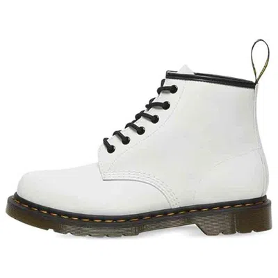 DR. MARTENS Dr. Martens 101 Martin boots Couple Style White