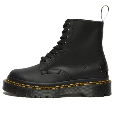 DR. MARTENS Dr. Martens 1460 Bex Double Stitch Leather Boots 'Black'
