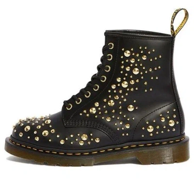 DR. MARTENS Dr. Martens 1460 Midas Gold Color 8 Martin boots Couple Style Black
