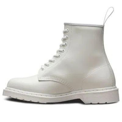 DR. MARTENS Dr. Martens 1460 Mono Smooth Leather 8 Martin boots White Unisex