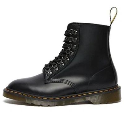 DR. MARTENS Dr. Martens 1460 Pascal Verso Smooth Leather Lace Up Boots 'Black'