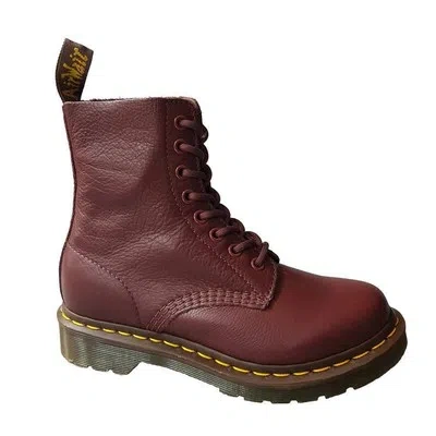 DR. MARTENS DR. MARTENS 1460 PASCAL VIRGINIA 8-LOCH STIEFEL CHERRY RED