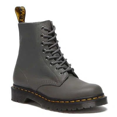 DR. MARTENS DR. MARTENS 1460 PASCAL VIRGINIA 8-LOCH STIEFEL GUNMETAL