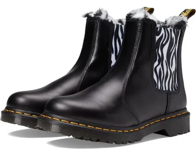 DR. MARTENS 2976 LEONORE 27789001 BOOTS WOMEN'S BLACK LEATHER CHELSEA JOBB530