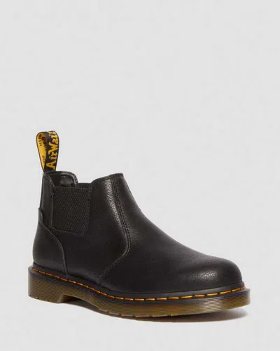 DR. MARTENS 2976 LO AR ROGUE LEATHER CHELSEA BOOTS