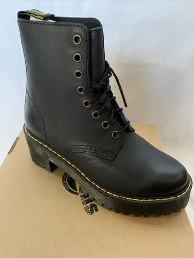 DR. MARTENS DR. MARTENS 37 SHRIVER HI 8 EYE SCHNÜRSTIEFEL STIEFEL STIEFELETTE BLACK UK 4 US6