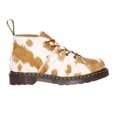 DR. MARTENS CHURCH HAIR-ON MONKEY BOOT 'COW PRINT'