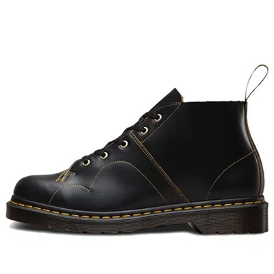 DR. MARTENS Dr. Martens Church Retro 5 Martin boots Couple Style Black