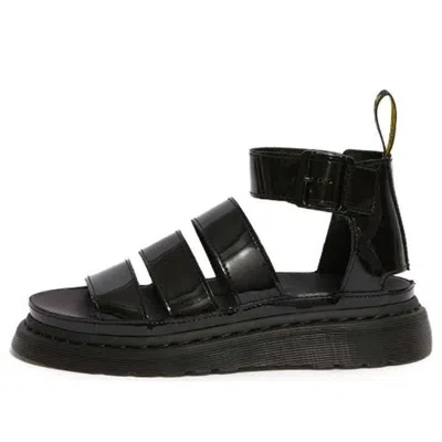 DR. MARTENS Dr. Martens Clarissa II Patent Leather Strap Sandals Black