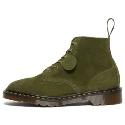 DR. MARTENS Dr.Martens 101 Suede Ankle Boots 'Green Desert Oasis'