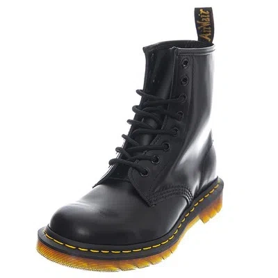 DR. MARTENS DR.MARTENS 1460 BLACK GLATT - STIEFELETTEN PROFIL ANKLE HERREN SCHWARZE