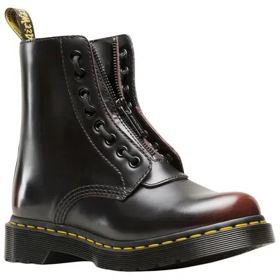 DR. MARTENS DR.MARTENS DAMEN STIEFEL 1460 PASCAL FRONT ZIP COMBAT ANKLE ARCADIA LEATHER