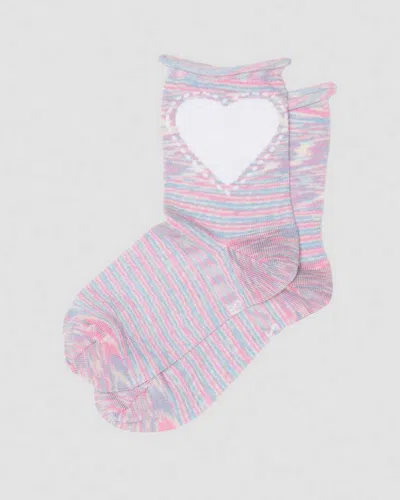 DR. MARTENS HEART COTTON BLEND SOCKS