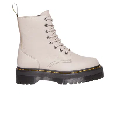 DR. MARTENS JADON 3 PISA LEATHER PLATFORM BOOT 'VINTAGE TAUPE'